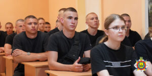 Навчання першокурсників у таборі - ДонДУВС